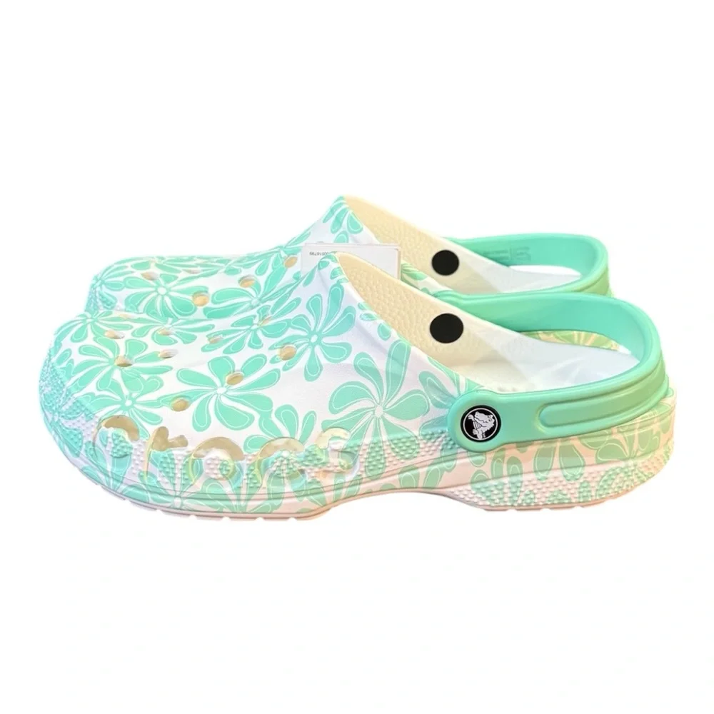 Crocs Baya Seasonal Printed Clogs Women’s Size 12 Men’s Size 10